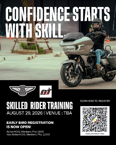 Skilled Rider Training ride poster